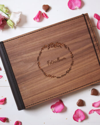 Drevený fotoalbum - Venček